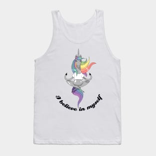 yoga unicorn Tank Top